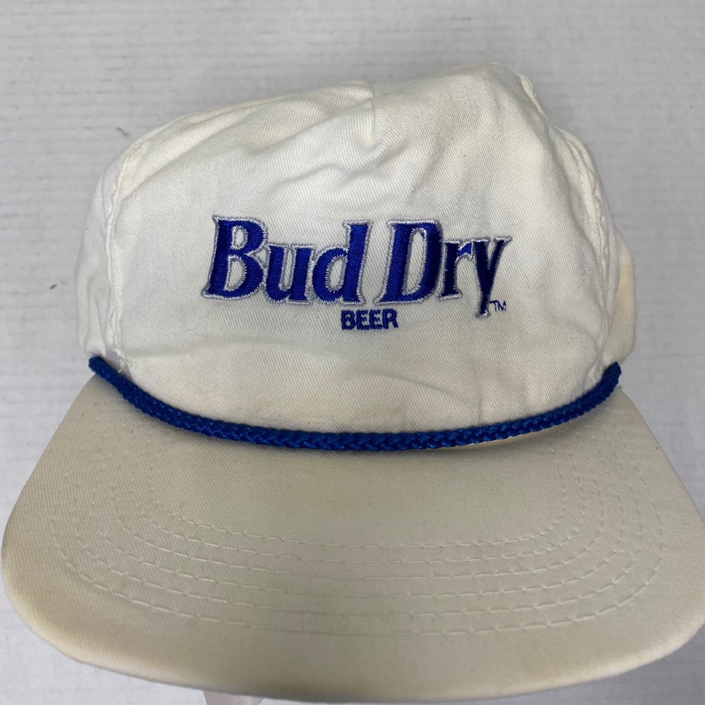 Vintage Embroidered Rope Bud Dry Leatherback Cap